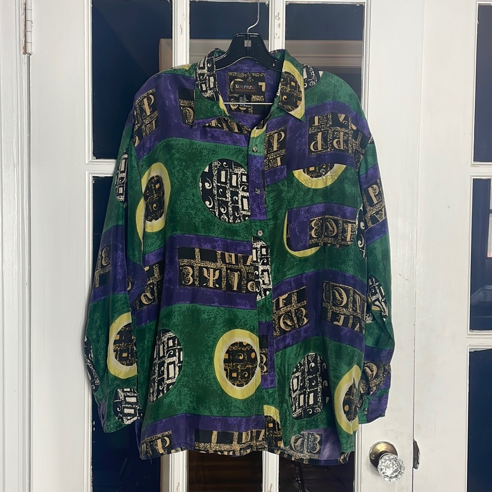 90s Silk Shirt